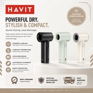 HAVIT HF610 Handheld Fan 3,000mAh | Chic And Stylish Design | 17400RPM 5-Speed Wind Speed Adjustment