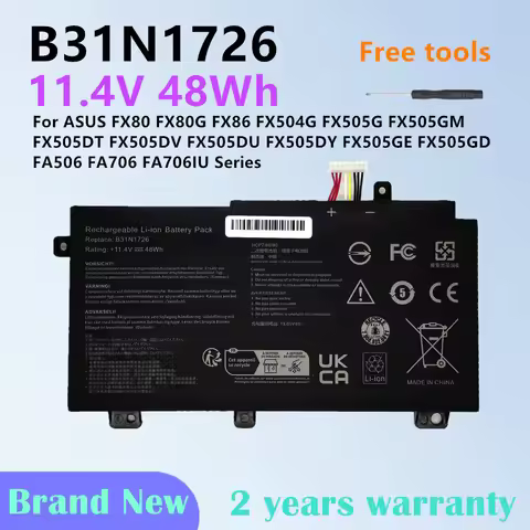 Laptop battery FOR ASUS TUF Gaming FX505G FX505DV FA506 FX80 FX80G FX86 FX86FE FX86FM FX504G FX504GM