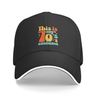 Fashion 100% Cotton Baseball cap This Is My 70S Costume