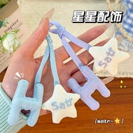 Stuffed Cotton Alphabet Star Accessories: Hair Clips, Apparel & Footwear Packaging Embellishments fo