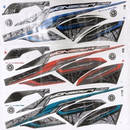 MOTOR BODY STICKER SET（YAMAHA LAGENDA 115Z 5）-BLUE/RED/BLACK