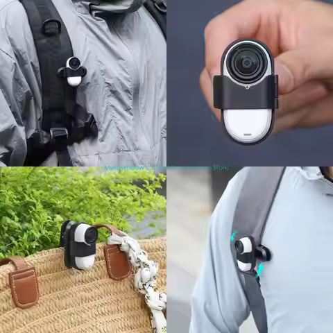 W91A Quick Release Backpacks Clip With 360Degree Rotation For GO 3S/GO 3 Camera Quick Release System