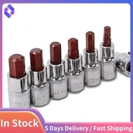 1/4 Inch Drive Metric Hex Key Hex Socket Bit Hexagon H2 H3 H4 H5 H6 H7 H8 H10