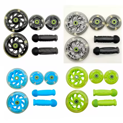 Scooter wheel flashing scooter handgrips 80x24mm 120x24mm 120x30mm