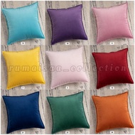 Plain sofa cushion cover 30x30 35x35 40x40 50x50 premium suede material