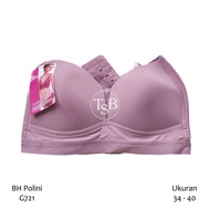 Polini G721 Women's BRA 3 Hooks Wire Free Women's BRA Polini Women's BRA 34 36 38 40