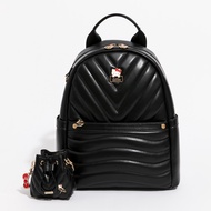 Hello Kitty-Arnold Palmer-Large Backpack Melody Series-Black