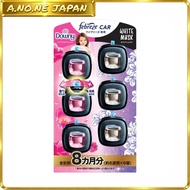 P&G Febreze Car Vent Clip Downy & White Musk 6 Pack Car Air Freshener Deodorizer