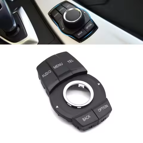 ZHANGU 65829381678 Central Multi-media CIC I-Drive Control Button Keys For BMW 1 2 3 4 X1 F30 F31 F3