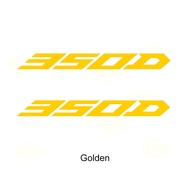Motorcycle Sticker Waterproof Decal for ZONTES 350D Stickers 350 D D350 Accessories 2023 2024 2025