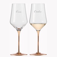 (一對價) 380cc【德國Eisch】埃及金24K Ravi Gold金梗白酒杯