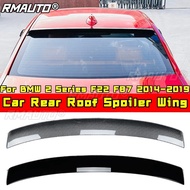 For BMW 2 Series F22 F87 Rear Roof Spoiler Rear Roof Wing For BMW 2 Series F22 F87 2014-2019 Car Acc