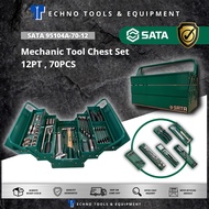 SATA 95104A-70 Cantilevel Mechanic Tool Chest Set 12PT 70pcs