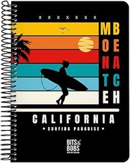 Grafoplás Bits&Bobs Pop Up Design California Collection Notebook, 80 Sheets, Squared, 4 x 4, 90 g, P