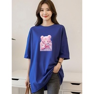 2Y820 1XL-5XL Tshirt Women Clothes Tshirt Crop Top Blouse T shirt Plus Size Woman Internet Streetwea