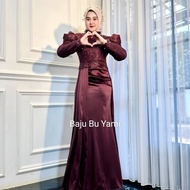[Original] Callista dress press body Premium Silk by: Baju Bu Yami] bridesmaid party graduation invi