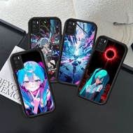 TN51 Hatsune Miku Casing for OPPO Reno 9i 3 11F 7Z 11 4F 2 10 F9 8Z 7 6 8T 8 5 Pro Lite 5G TPU mater