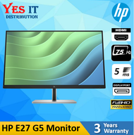 HP E27 G5 27 inch 27" 5ms 75Hz FHD IPS  Monitor - 6N4E2AA