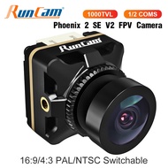 RunCam Phoenix 2 SE V2 Special Edition FPV Mini Camera 1/2 COMS 2.1mm Lens 1000TVL Freestyle Cam PAL