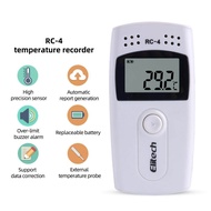 Elitech Digital USB Temperature Humidity Data Logger RC-4/RC-4HC/RC-5/GSP-6/RC-5+ LCD with External 