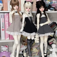 [Baby Clothes] 1/4 1/3 Point bjd Baby Clothes sd Holiday Dress Casual All-Match Pleated Skirt