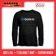 Gate.io Logo Long Sleeve T-Shirt Distro T-Shirt