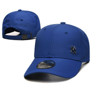 หมวกแก๊ป Ny LA Fitted Cap Dodgers Los Angeles สีน้ําเงินเข้ม สไตล์ฮิปฮอป