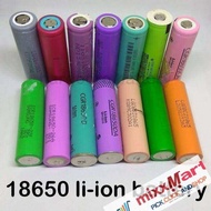 Original Quality 18650 Flat Top Lithium Li-ion Rechargeable Battery