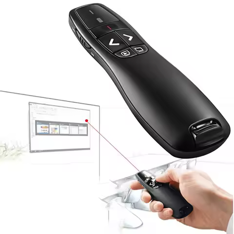 PPT Presenter 2.4GHz USB R400 Wireless Remote Control Pen Pointer For Powerpoint Z2 Remote Controlle