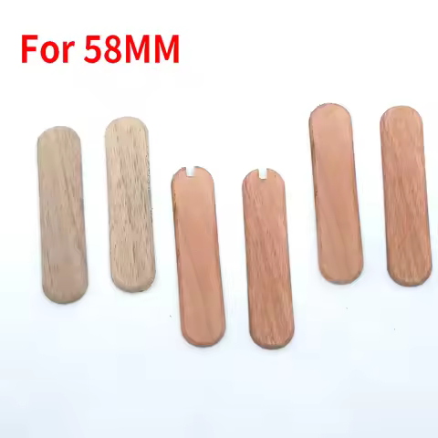 3 Types Natural Solid Wood Knife Handle Scales For 58MM Victorinox Swiss Army Knives Grip DIY Making