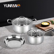 Milk pot Gift Pot Soup Pot Frying Pan Electric Three-Piece Set Universal Burner Set Manufacturer Who