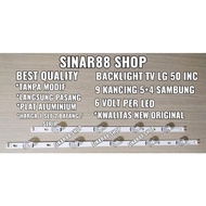 LG TV BACKLIGHT 9 BUTTONS 9 K 5K+4K MODEL TYPE 50LB561T 50LB5820 50LB550