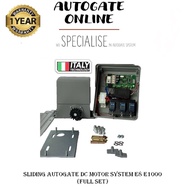 AUTOGATE E8 SLIDING AUTO GATE DC MOTOR SYSTEM  (FULL SET）