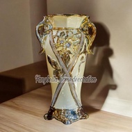 Luxury Gold Ceramic Flower Vase Imported Home Decoration GT