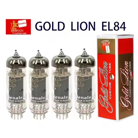 GOLD LION EL84 Vacuum Tube Upgrade N709 6P14 6BQ5 6N14N HIFI Audio Valve Electronic Tube Amplifier A