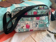 lesportsac 正貨 snoopy 斜咩袋