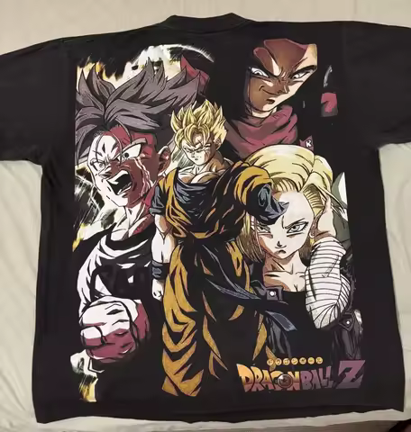 Dragon Ball Trend Short Sleeve Summer Trend Comfort Sports Casual Half Sleeve Popular Couple Clothin