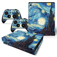 New style Starry sky Cool Design for Xbox one X Skin Sticker for Xbox one X PVC Skins for XBox one X Vinyl Sticker new design