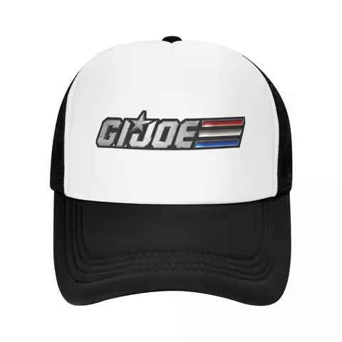 Gi Joe Design Baseball Cap Anime Hat western Hat black Men's Hats Women's