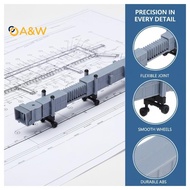A&W Realistic Airport Equipment Corridor Bridge Model Static Scene Display for Model Airport Collect