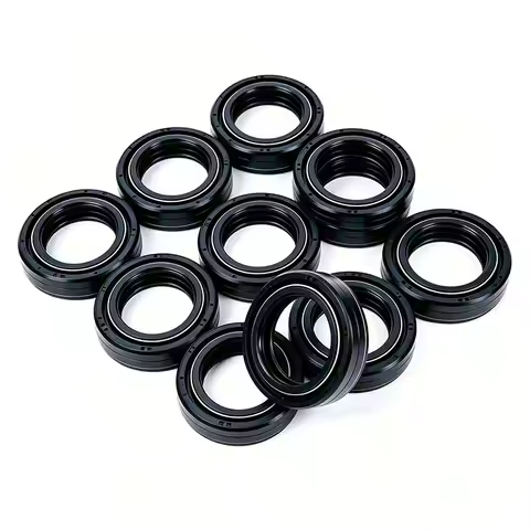 33x46x11 Motorcycle Front Fork Oil Seal Dust Seal For SYM - SAN YANG CROX 50 HUSKY 125 WOLF LEGEND 1