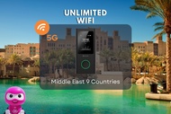4G/5G Pocket WiFi สำหรับใช้ในตะวันออกกลาง (รับที่สนามบินมาเลเซีย) โดย Roamingman