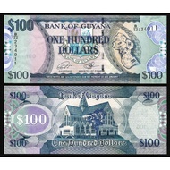 Guyana 2022 100 Dollars UNC (P-36)