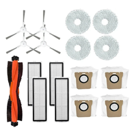 -For Omni 2 / C102CN Replacement Parts Accessories Main Side Brush Hepa Filter Mop Cloth Dust Bag