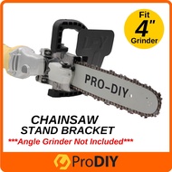 Chainsaw Stand Bracket Attachment for Angle Grinder (W/OUT Angle Grinder) RANDOM COLOUR