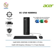 Acer Desktop Aspire XC1710-N200W11 Desktop PC ( N200, 8GB, 512GB SSD, Intel, W11, HS )
