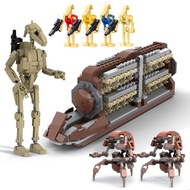 NEW Star MOC Wars B1 Battle Droid Destroyer Droid Droideka Figures Space Plan Building Blocks Bricks