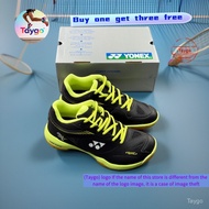 YONEX 65Z Professional Badminton Shoes Men and Women Shock Absorption Non-Slip Training XVFI