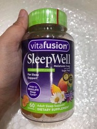 (現貨 60粒) ~美國 VitaFusion Sleep Well Melatonin 褪黑激素軟糖 3MG (幫助睡眠) 到期日: 2023年 01月