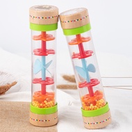 Rain Stick, Baby Toys for 6-12 Months 1 Year Old, Baby Rattle Wooden Sensory Toys, 7.7” Rainmaker In